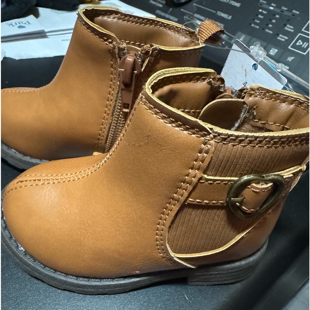 New Carters Toddler Buckle boots